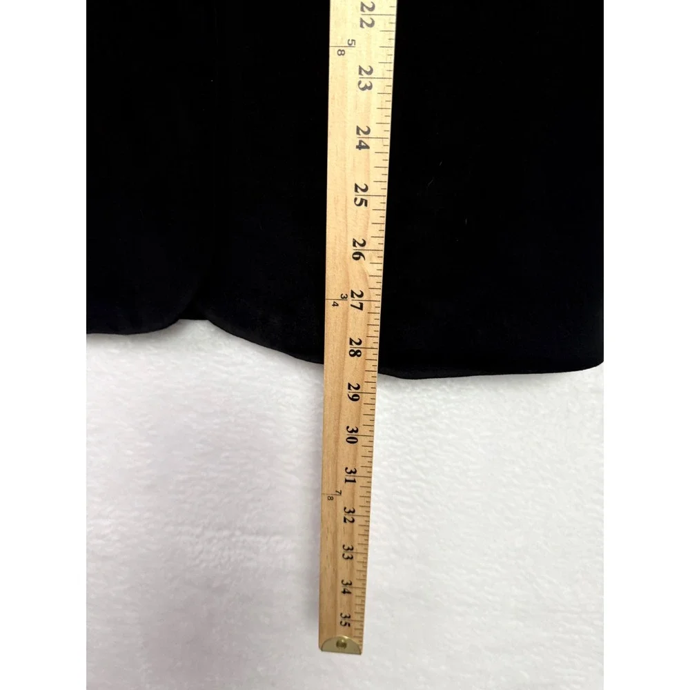 Madewell Black Velvet Single Button Blazer Jacket Womens Size‎ 2
